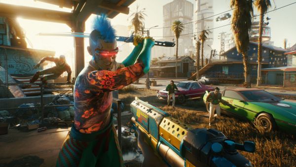 Аренда и прокат Cyberpunk 2077 для PS4 для PS5 Хит